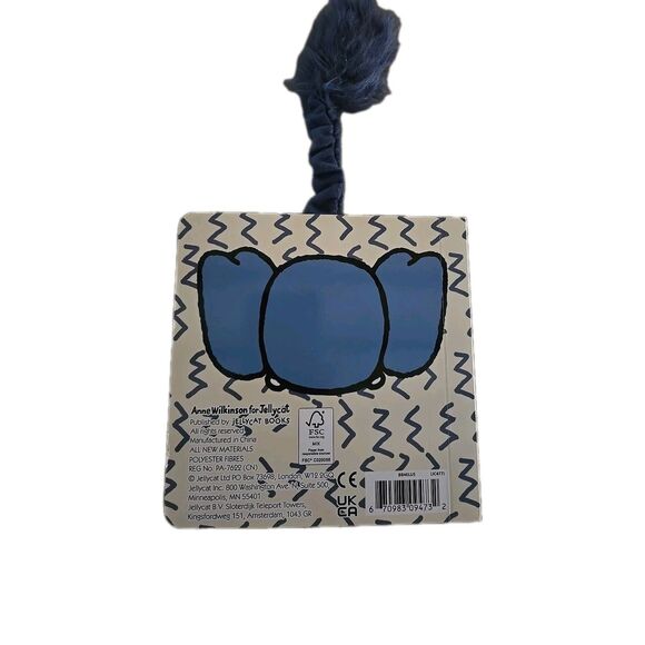 Jellycat Books IF I WERE AN ELEPHANT Board Book by Anne Wilkinson Tail Preowned - Picture 2 of 3